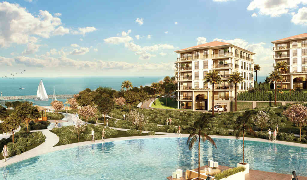 Unique Istanbul beach project in the west of Istanbul, Turkey How to get a Turkish passport and residence
