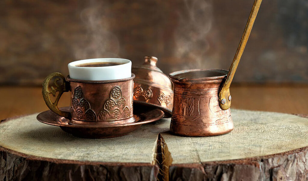 Cezve - A special container for Turkish coffee