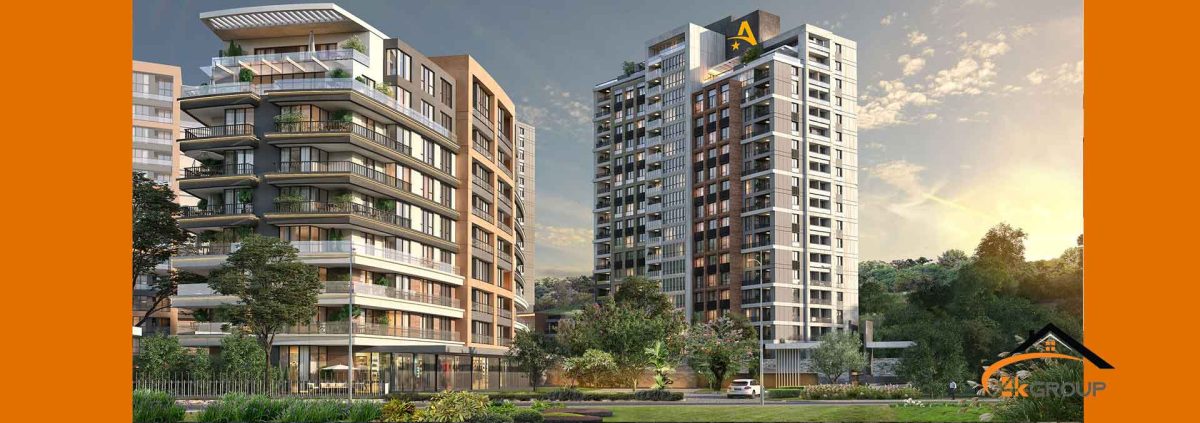 پروژه ساکلی وادی - خرید خانه های لوکس در ساریر استانبول فروش آپارتمان در برج لوکس استانبول