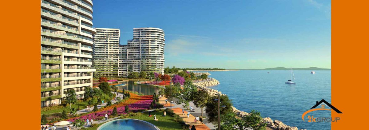 پروژه سی پرل - فروش آپارتمان در شهر استانبول آپارتمان های مسکونی استانبول با منظره دریا