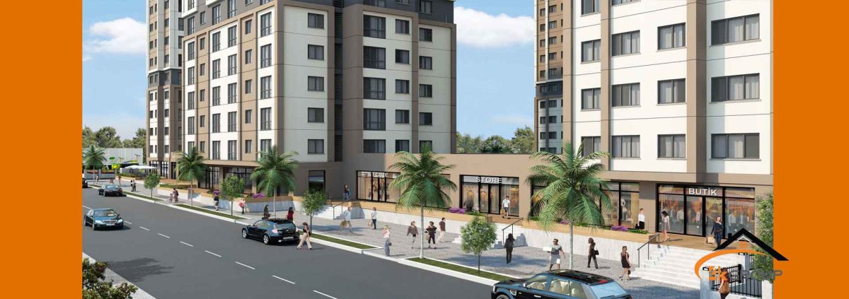 پروژه یوجل پارک - فروش آپارتمان در استانبول آپارتمان های اقساطی در استانبول Installment apartments in Istanbul