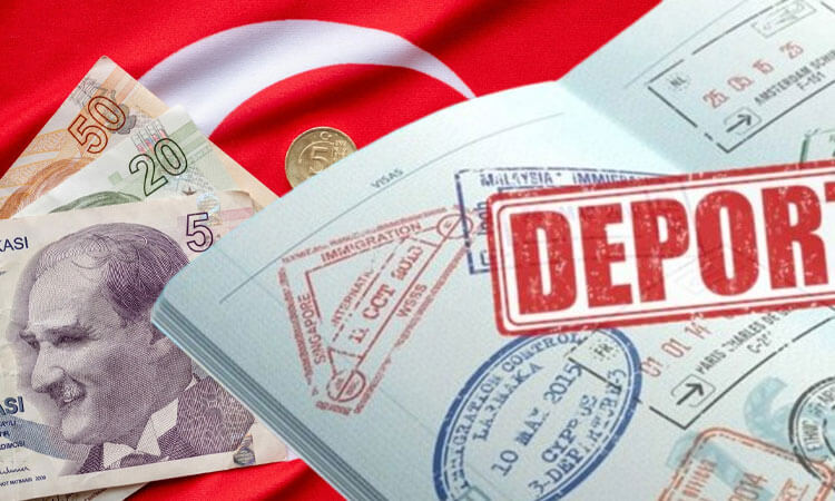 جریمه اضافه ماندن در ترکیه 2024 1 جریمه اضافه ماندن در ترکیه